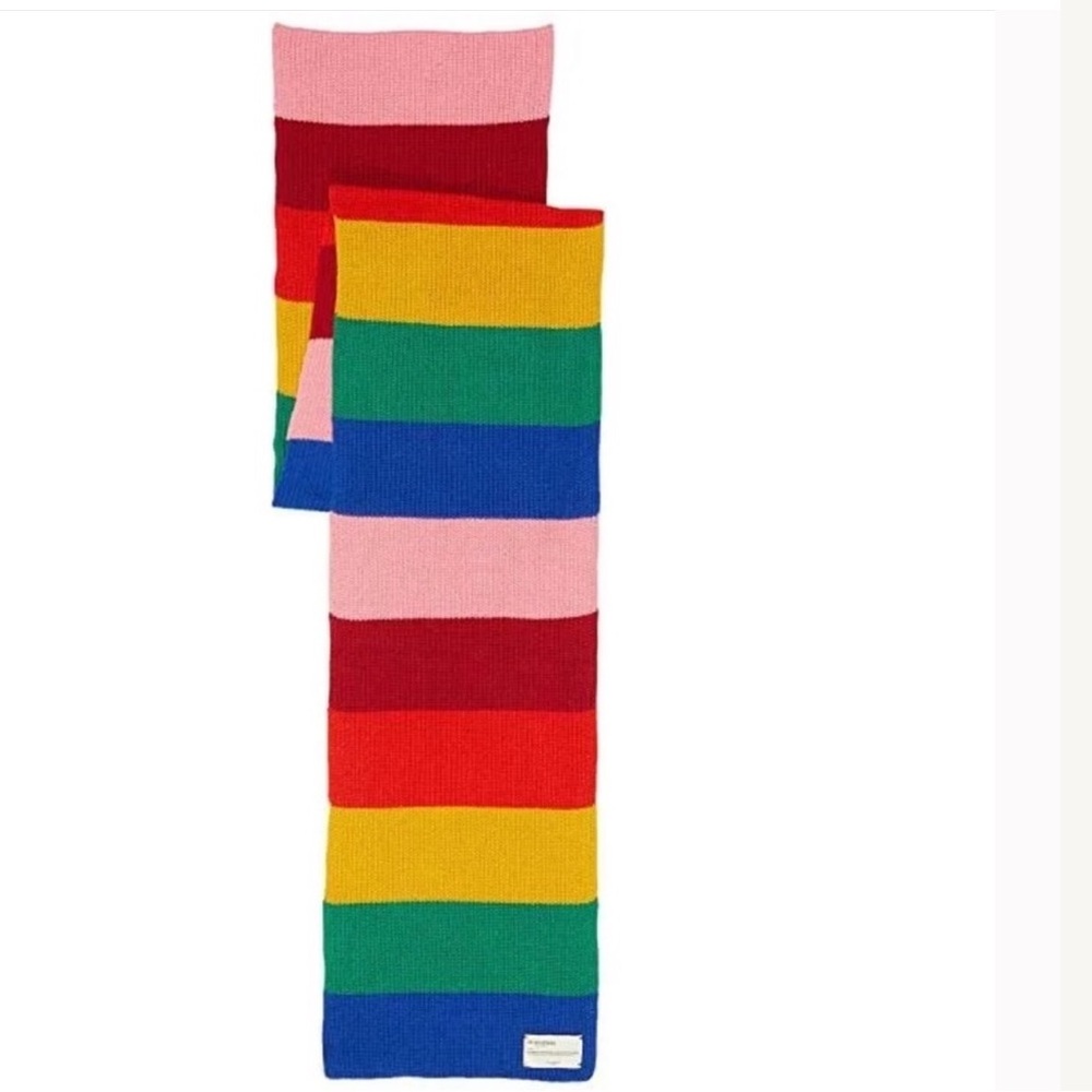 KURT GEIGER LONDON Rainbow Scarf - Picture 2 of 10